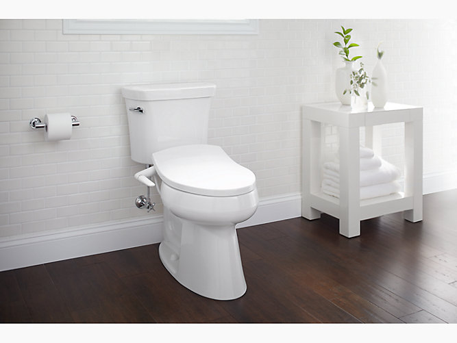 Elongated Bidet Toilet Seat Bathroom Kohler - Kohler Toilet Seat Instructions